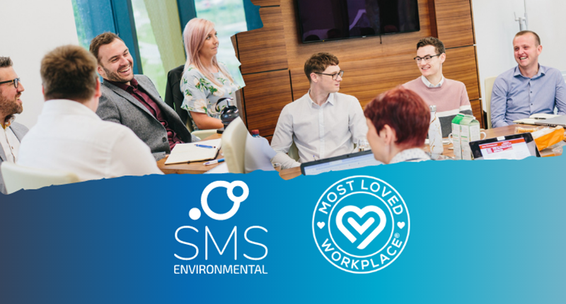 SMS Environmental Has Been Certified as a Most Loved Workplace®