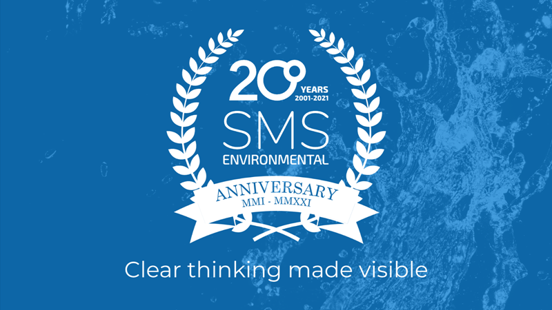 SMS Environmental Celebrates its 20th Anniversary with Brand Relaunch, Debuting New Core Values and 20 Year Logo 